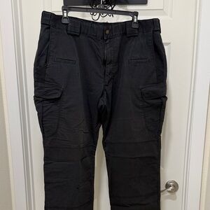5.11 Men's Black Cargo Pants - Classic Utility Style